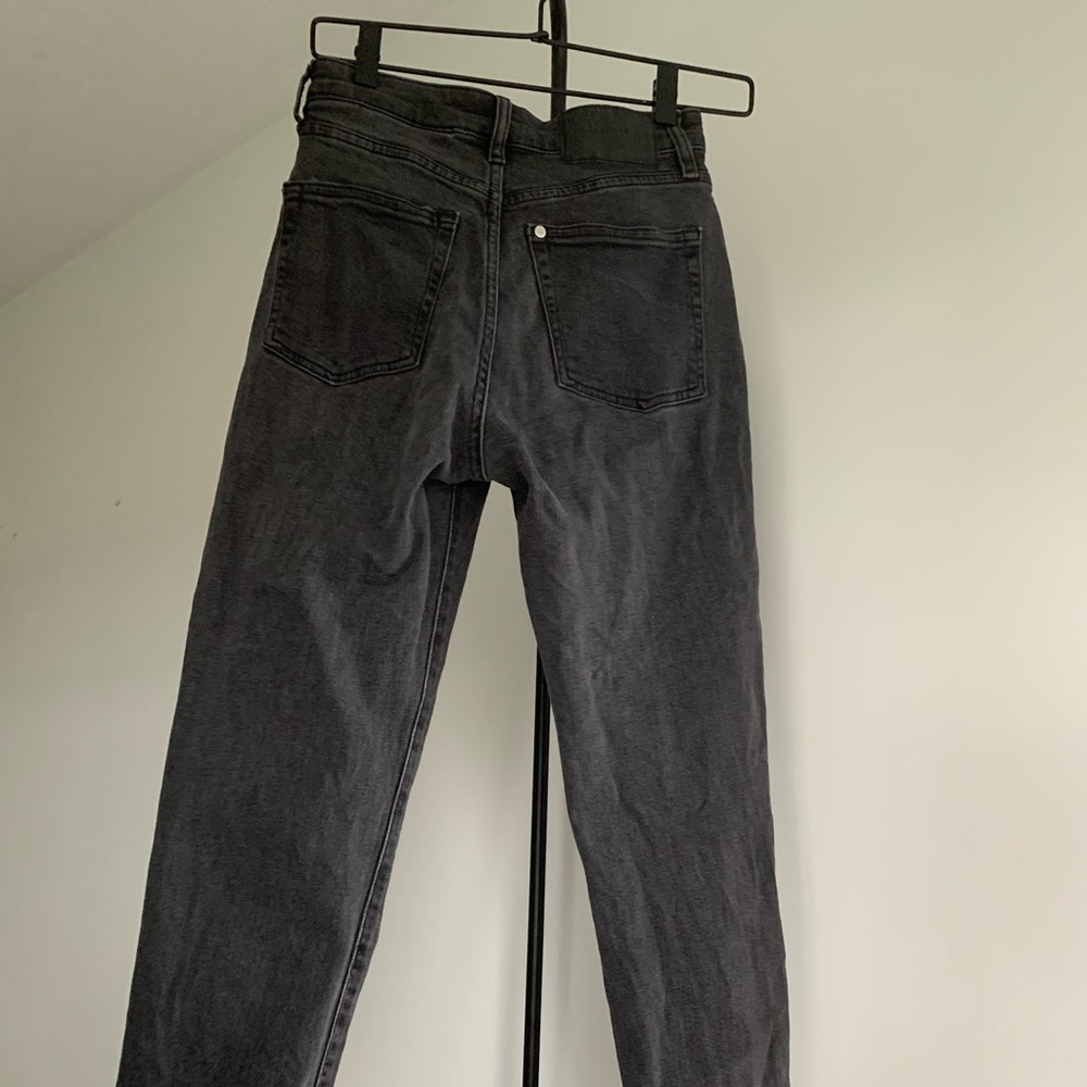 h&m ultra high waist mom jeans size 2 - Picture 6 of 10